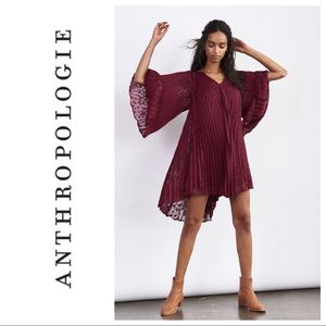 NWT❗️Anthropologie Toulon Mini Pleated Dress